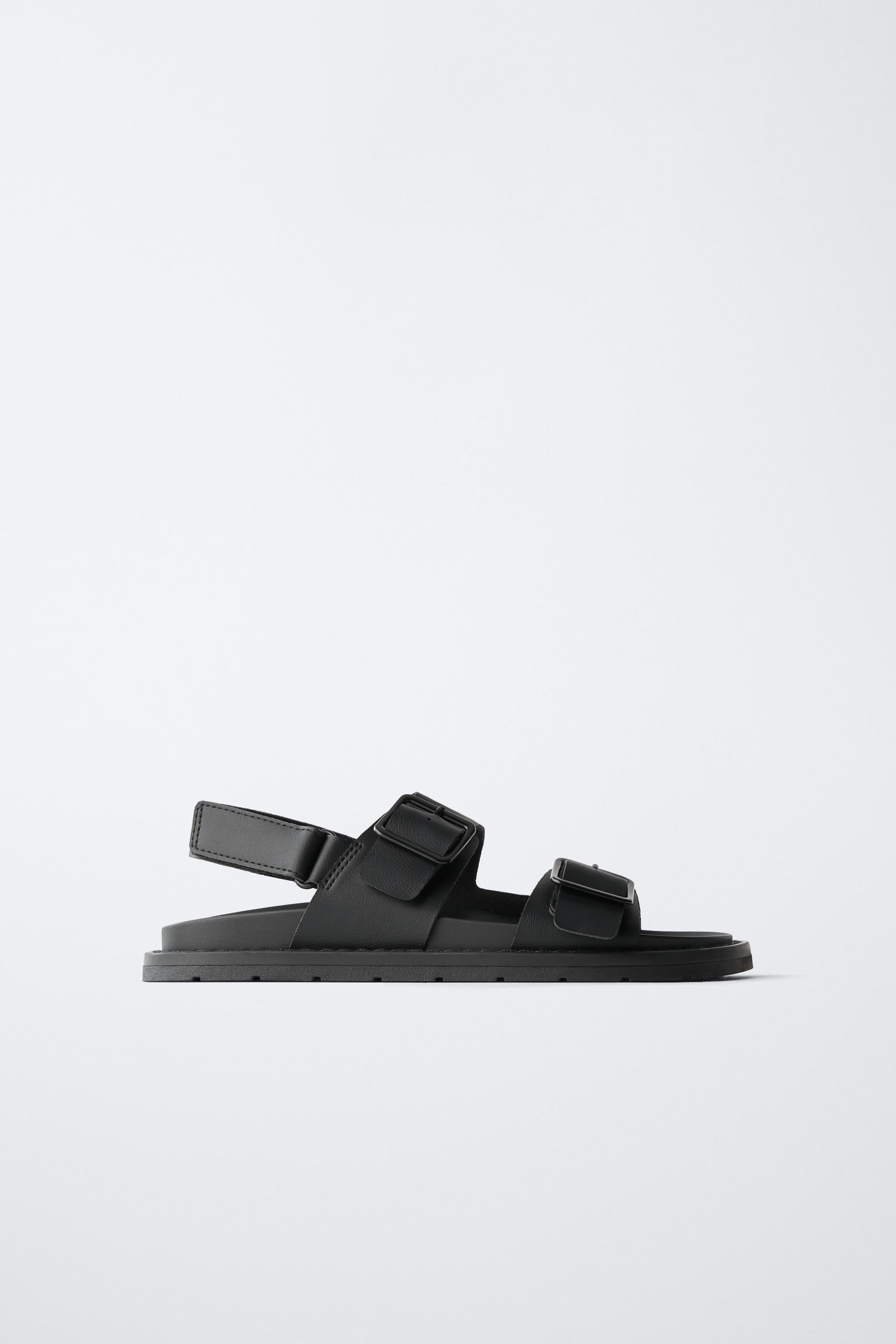 BUCKLED SANDALS
